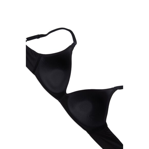 🆕 WACOAL Comfort First Seamless T-Shirt Wireless Bra 34DD Black #856339 - Picture 6 of 10